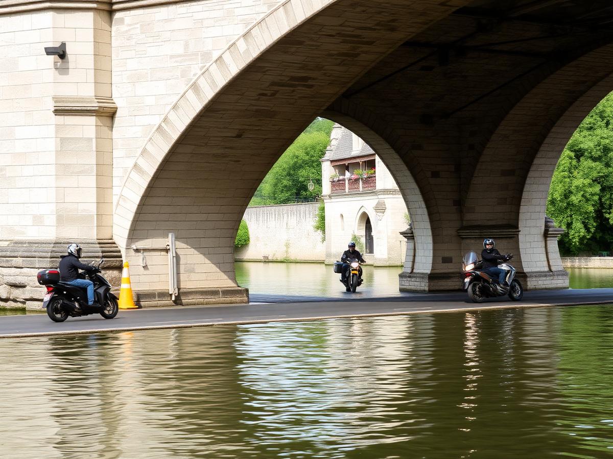 Étape Angers — pont de Verdun